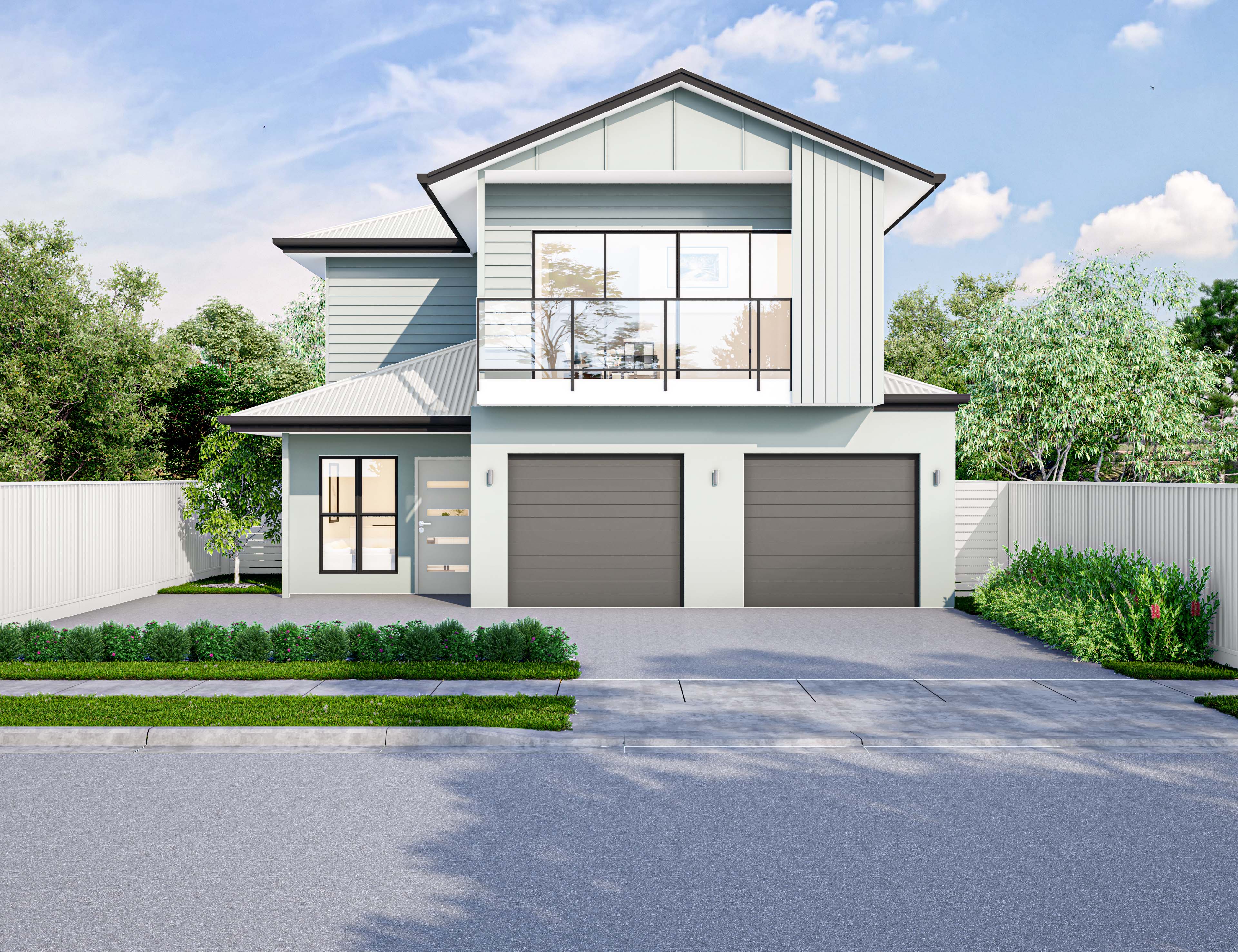 Two Story Rooming House